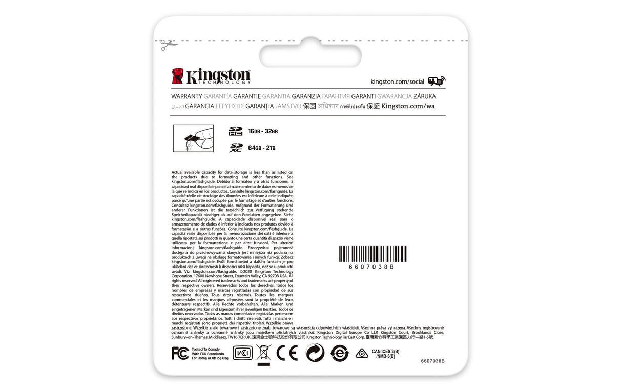 EAN 0740617301571 - Kingston Technology Canvas Go! Plus SD Clase 10 imagen 4