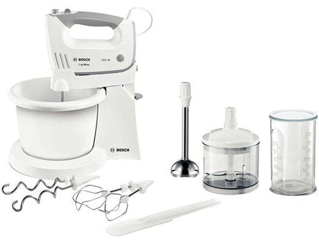 EAN 4242002768076 - Bosch MFQ36490 batidora Batidora de varillas 450 W Blanco imagen 1