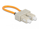 Delock Lwl Loopback Adapter Sc   Om1 Multimode Beige