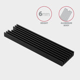 EAN 8595247905543 - Axagon CLR-M2L6 sistema de refrigeración para ordenador M.2 NVMe SSD, Unidad de estado sólido Disipador t imagen 3