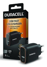 Duracell 20w 1c+1a Usb Charger Dracusb19-Eu
