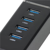 Iggual Hub Usb 3.0 Tipo C X 4 Puertos Hub-C-4p