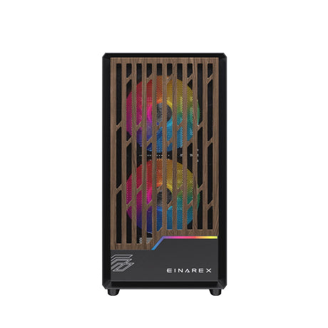 EAN 6977277363654 - Einarex EXCS-PM-400R-B carcasa de ordenador Midi Tower Negro imagen 8