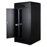 Roline 19-Zoll Netzwerkschrank Pro 32 He, 800x800 Bxt Glastr Schwarz