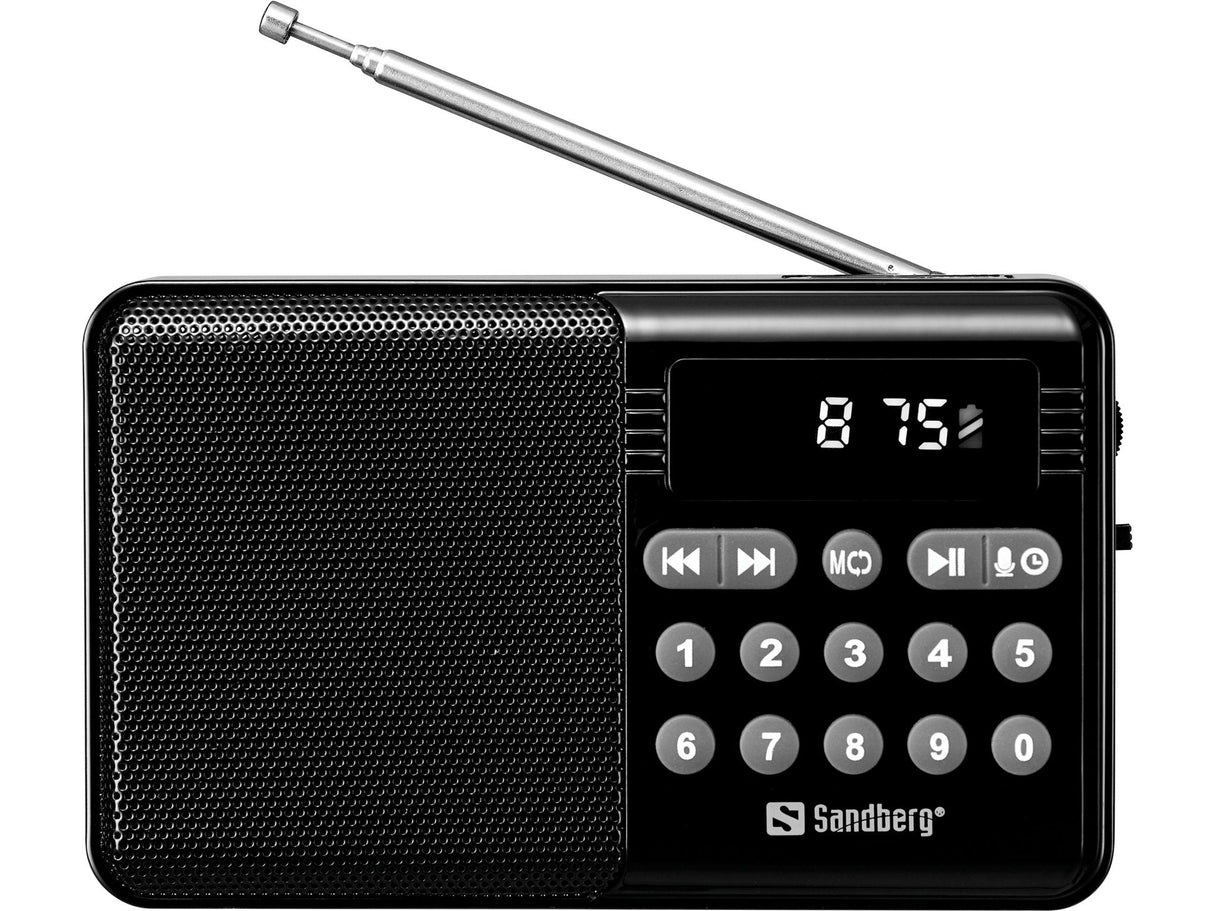 Speaker Radio Fm+Bt Recharge