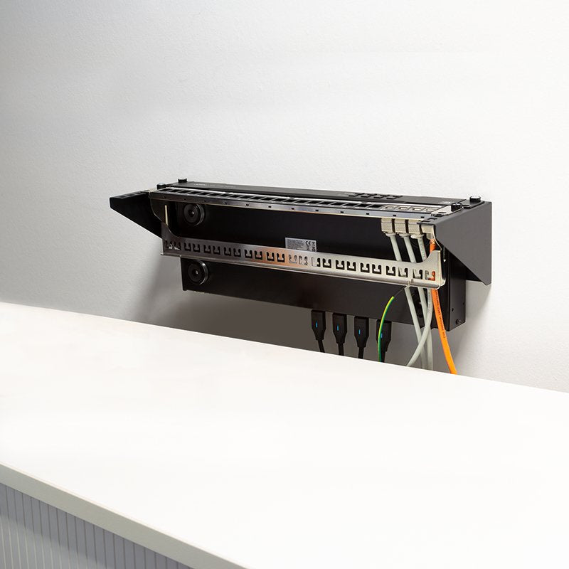 Logilink 19" Rack For Under-Desk Or Wall Mounting, 1u