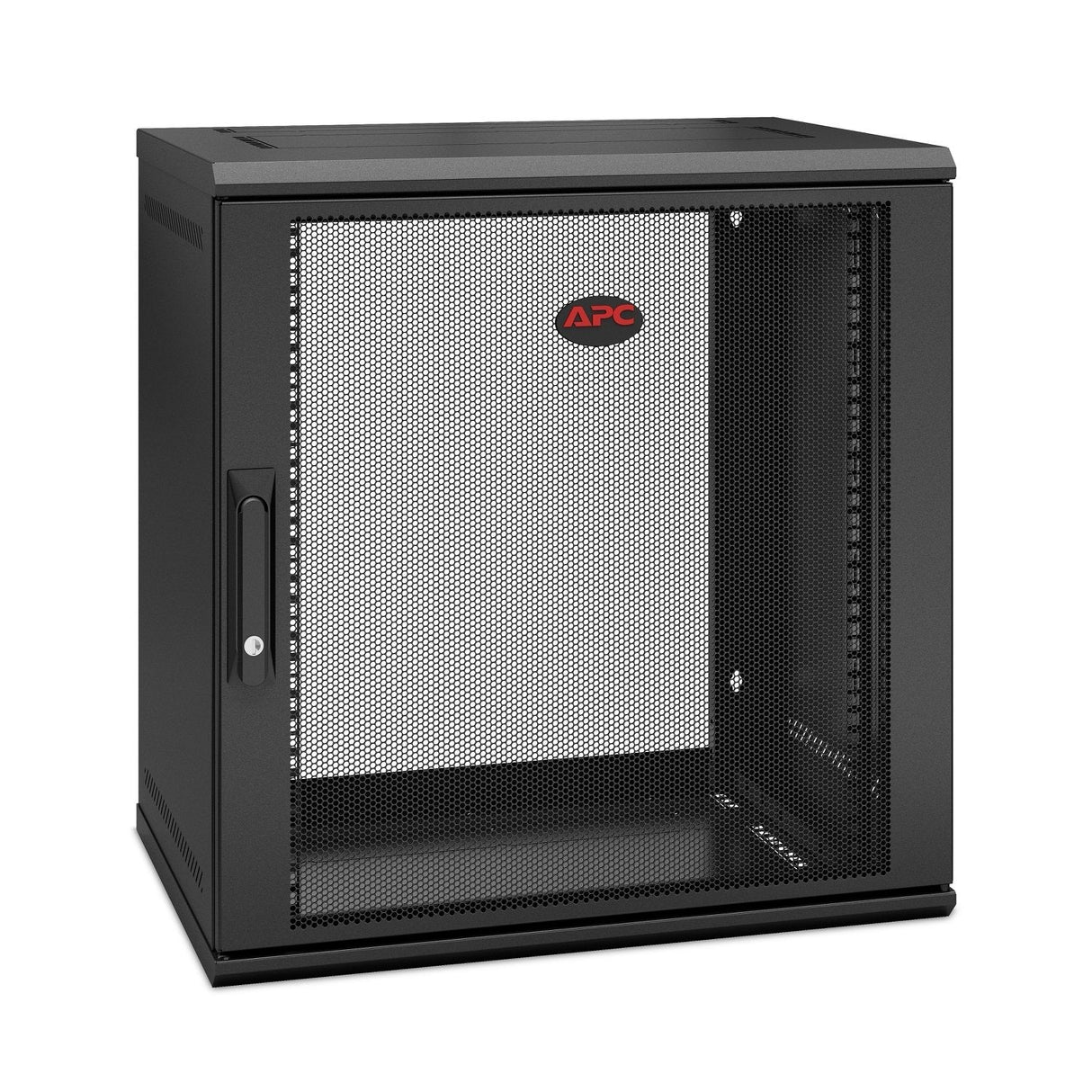 Apc Netshelter Wx 12u Single Hinged Wall-Mount Enclosure 400mm Deep Bastidor De Pared Negro