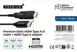EAN 5704174035046 - Microconnect HDM191930V2.0DOP cable HDMI 30 m HDMI tipo A (Estándar) Negro imagen 3