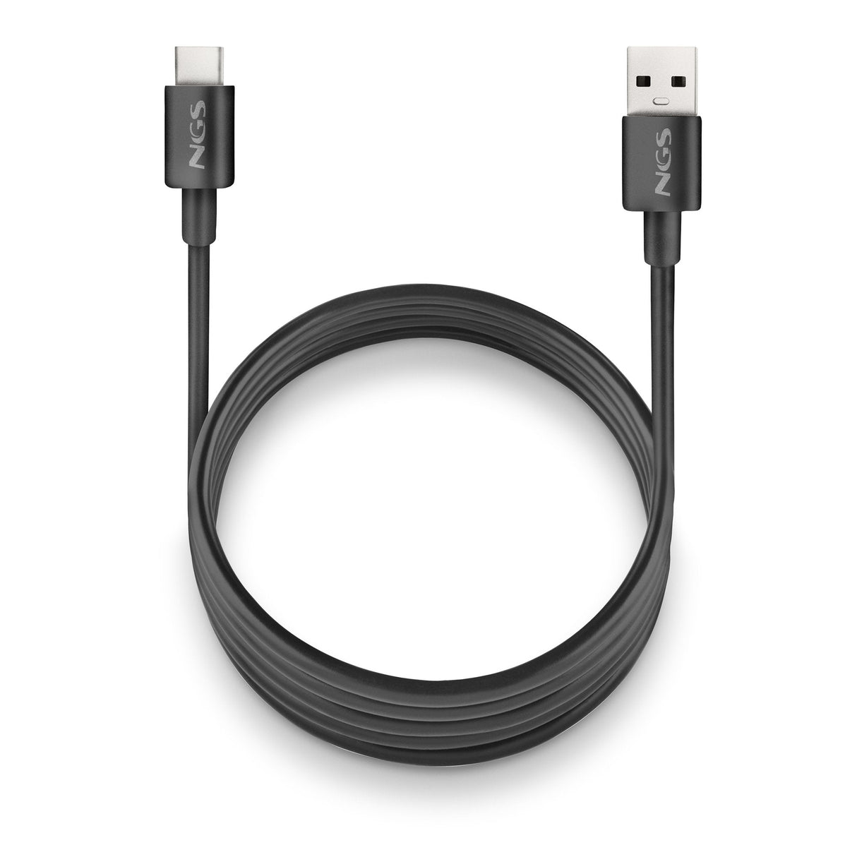 Cable Usb 2.0 Ngs Zyro-Ac Usb Macho Usb Tipo-C Macho Hasta 15w 480mbps 1m Negro