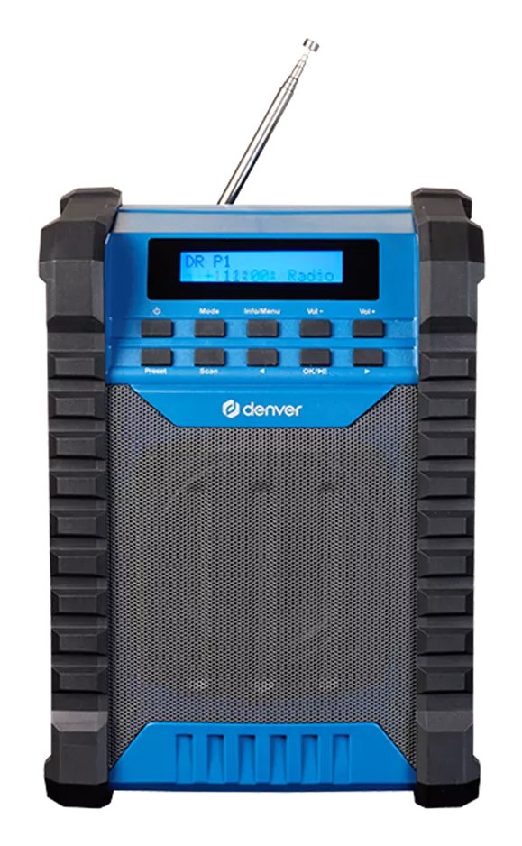 Denver Wrd-60 Radio De Obra Fm/Bt/Dab+