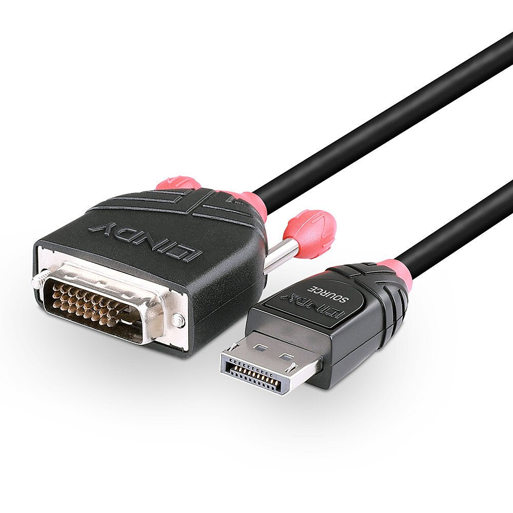EAN 4002888414906 - Lindy 41490 adaptador de cable de vídeo 1 m DVI-D DisplayPort Negro imagen 5