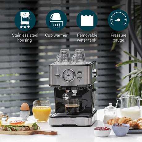 EAN 8713016094261 - Princess 249412 Manual Máquina espresso 1,5 L imagen 24