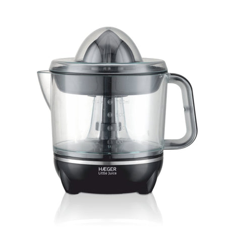 EAN 5608475014864 - Haeger CJ-025.006A exprimidor Licuadora centrífuga 25 W Negro imagen 1
