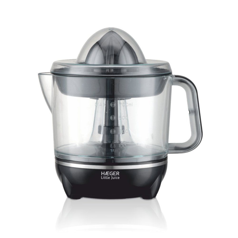 Exprimidor Haeger Little Juice Movimiento Bidireccional 2 Conos Capacidad 0.7l