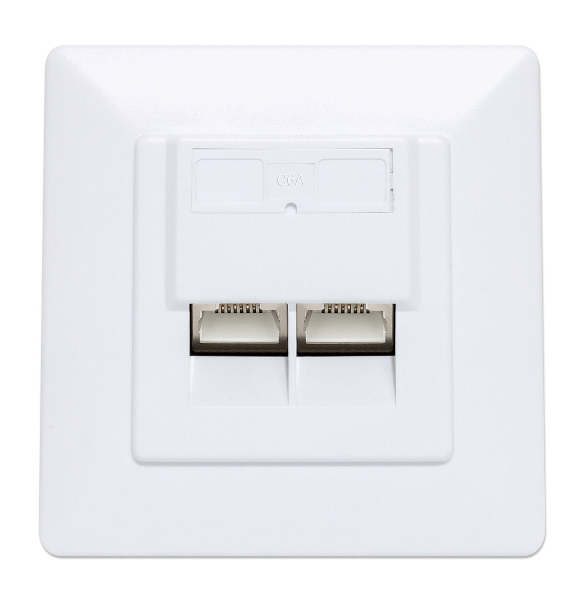 EAN 0766623771917 - Intellinet 771917 toma de corriente 2 x RJ-45 Blanco imagen 3