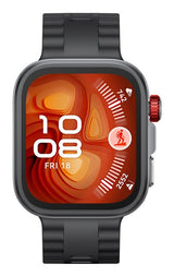 Huawei Watch Fit4 Pro, 3d Fluorelastomer Negro Strap, Titanium Body, Seiya-B29