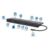 EAN 0766623153478 - Manhattan 153478 base para portátil y replicador de puertos Alámbrico USB 3.2 Gen 1 (3.1 Gen 1) Type-C Ne imagen 14