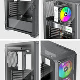 Caja Pc Xilence Xilent Blade Ii X613 Negra, Vidrio Templado Xg161