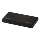 Divisor Hdmi Logilink 1x4 Puerto, 4k / 60hz, Downscaler, Negro.