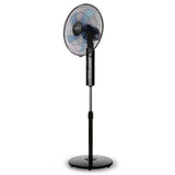 Ventilador De Pie Orbegozo Sf 0244 55w 5 Aspas 40cm 3 Velocidades