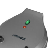 Princess 132465 Plancha Para Gofres De Burbujas, Potencia 700 W, 1 Gofre Belga, Negro