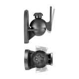 Aisens Soporte Universal De Pared Giratorio E Inclinable Para Altavoces, Negro