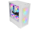 Caja Microatx Mc-Vortex Blanco Mars Gaming Bahías Int:1x3'5,2x2'5/ 1xusb3.0/ 2xusb2.0/ Audio In/Out/ Sistema De Gestión De Cableado Interno/ Hasta 7 Ventiladores De 120mm