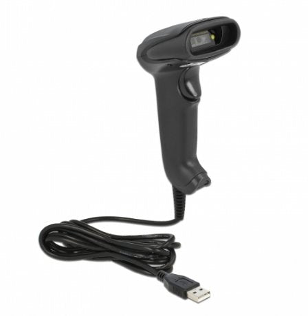 EAN 4043619905577 - DeLOCK 90557 lector de código de barras Lector de códigos de barras portátil 1D/2D LED Negro imagen 1