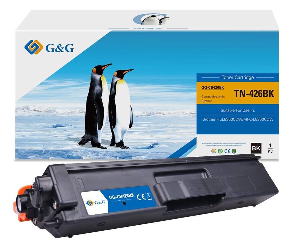 G&G Xxl-Toner Compatible Con Brother Tn-426bk