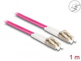 Delock Lwl Cable Mit Metallarmierung Lc Duplex Zu Lc Duplex Multimode Om4 1 M