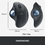 EAN 5099206092273 - Logitech 910-005872 ratón Oficina mano derecha RF Wireless + Bluetooth Trackball 2000 DPI imagen 22