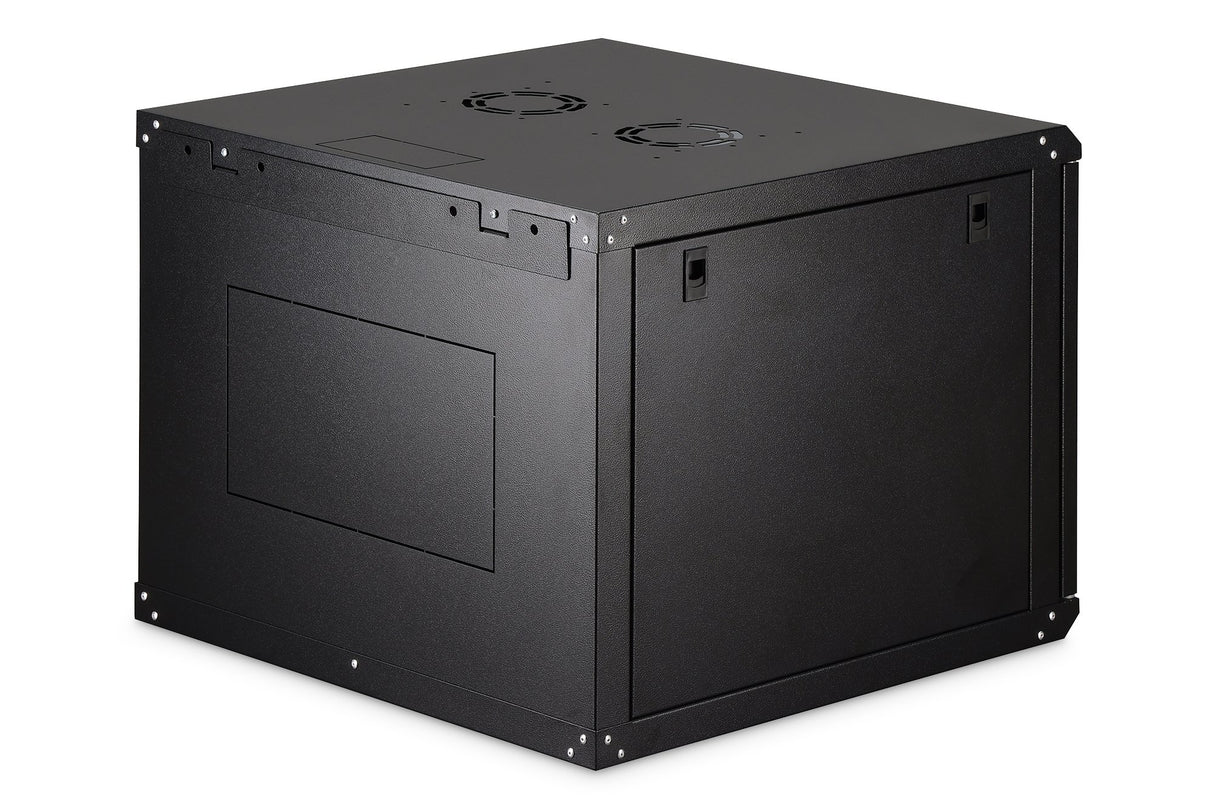 EAN 4016032257806 - Digitus DN-19 09U-6/6-EC-SW armario rack 9U Bastidor de pared Negro imagen 2