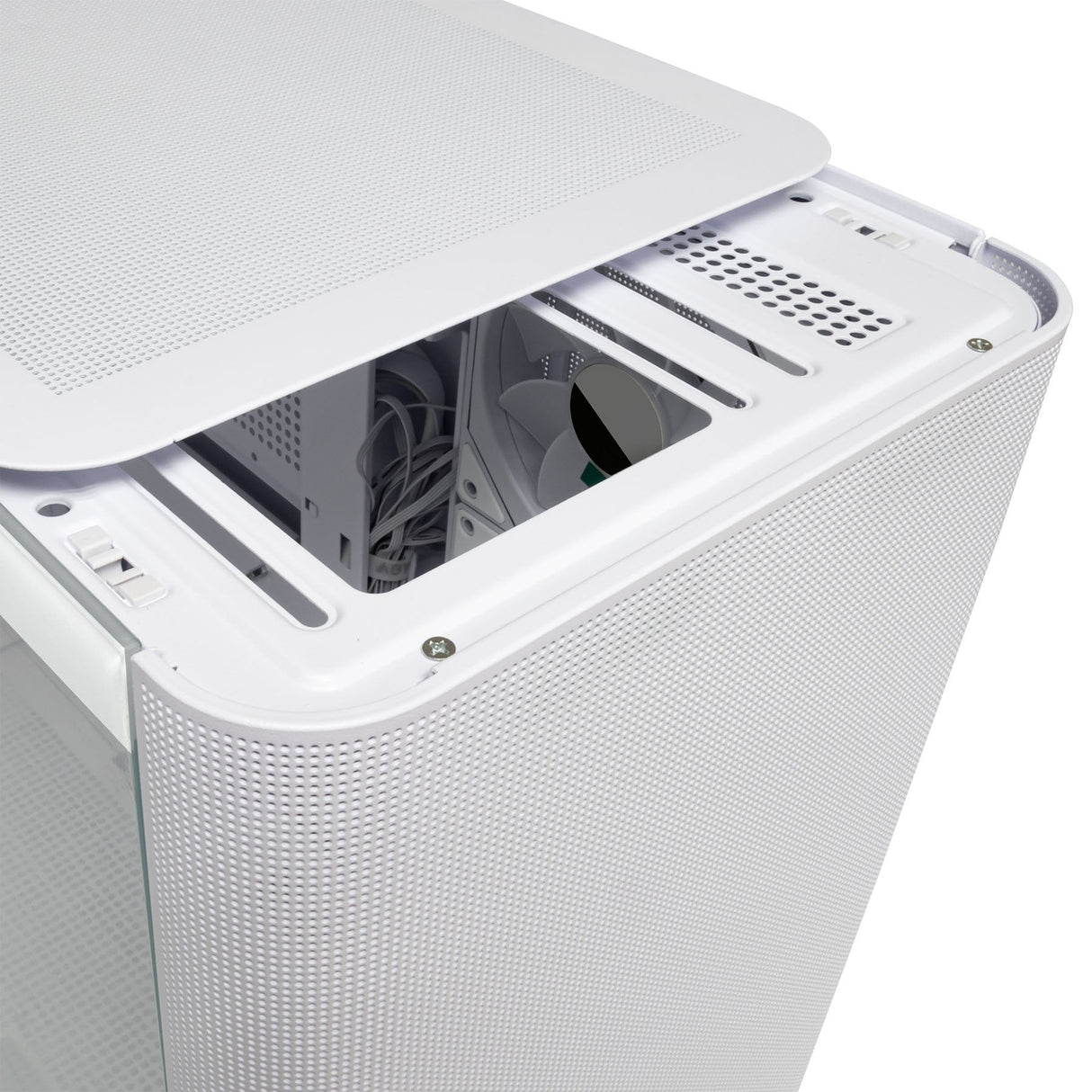 Caja Atx Abysm Danube Sava H500 Ii Air White 2x3.5" 3x2.5" 2xusb3.0 1xusb-C Gpu 400mm