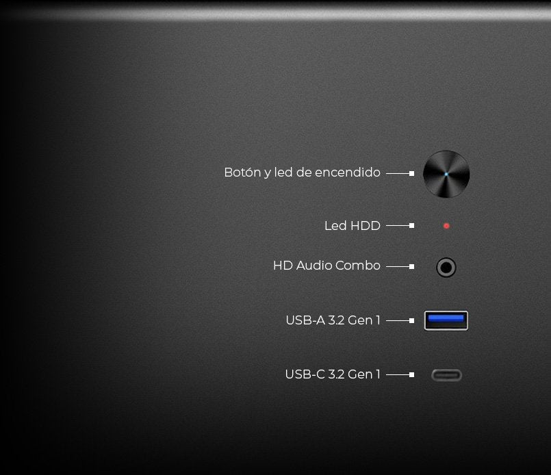 EAN 8436624422270 - CoolBox COO-PCM640C-0 carcasa de ordenador imagen 5