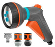 EAN 4066407026452 - Gardena 18372-20 pistola de pulverización de agua o boquilla Boquilla de lavado Gris, Negro, Naranja imagen 1