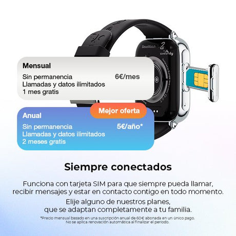 EAN 8436628090093 - SaveFamily 8436628090093 Relojes inteligentes y deportivos 5,08 cm (2") AMOLED 20 mm Digital Pantalla tác imagen 5