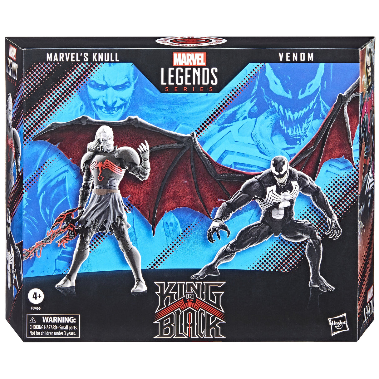 Set 2 Figuras Mavel Knull Y Venom King In Black Marvel Legends 15cm