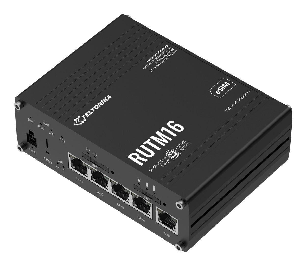 Teltonika · Router · Rutm16 · Lte Global Router Cat6