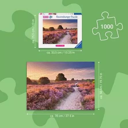 Ravensburger Puzzle Beautiful Walkways - Traumpfad In Rosa (1000 Teile) 12001763