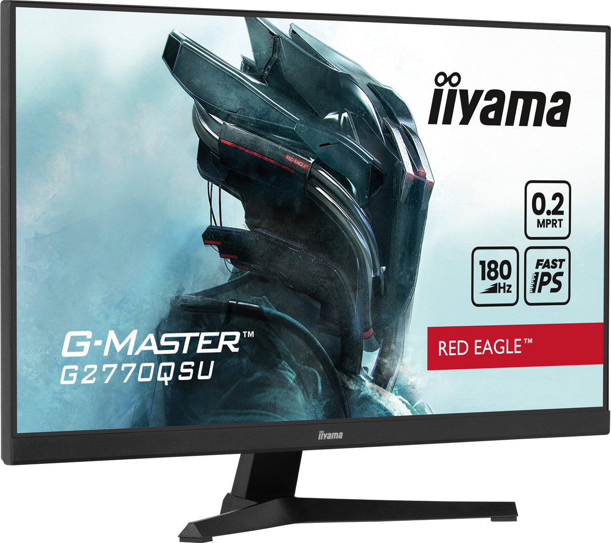 Monitor Iiyama  27" G2770qsu-B6 16:9 Hdmi+Dp+Usb Ips Bl.