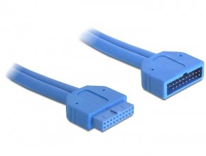 Delock 82943 Cable Extensor Usb 3.0 M/H 45cm Placa Base