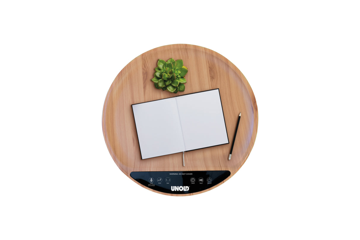 Ventilador Calefactor De Mesa Henry Negro/Madera, 2000 W 86545