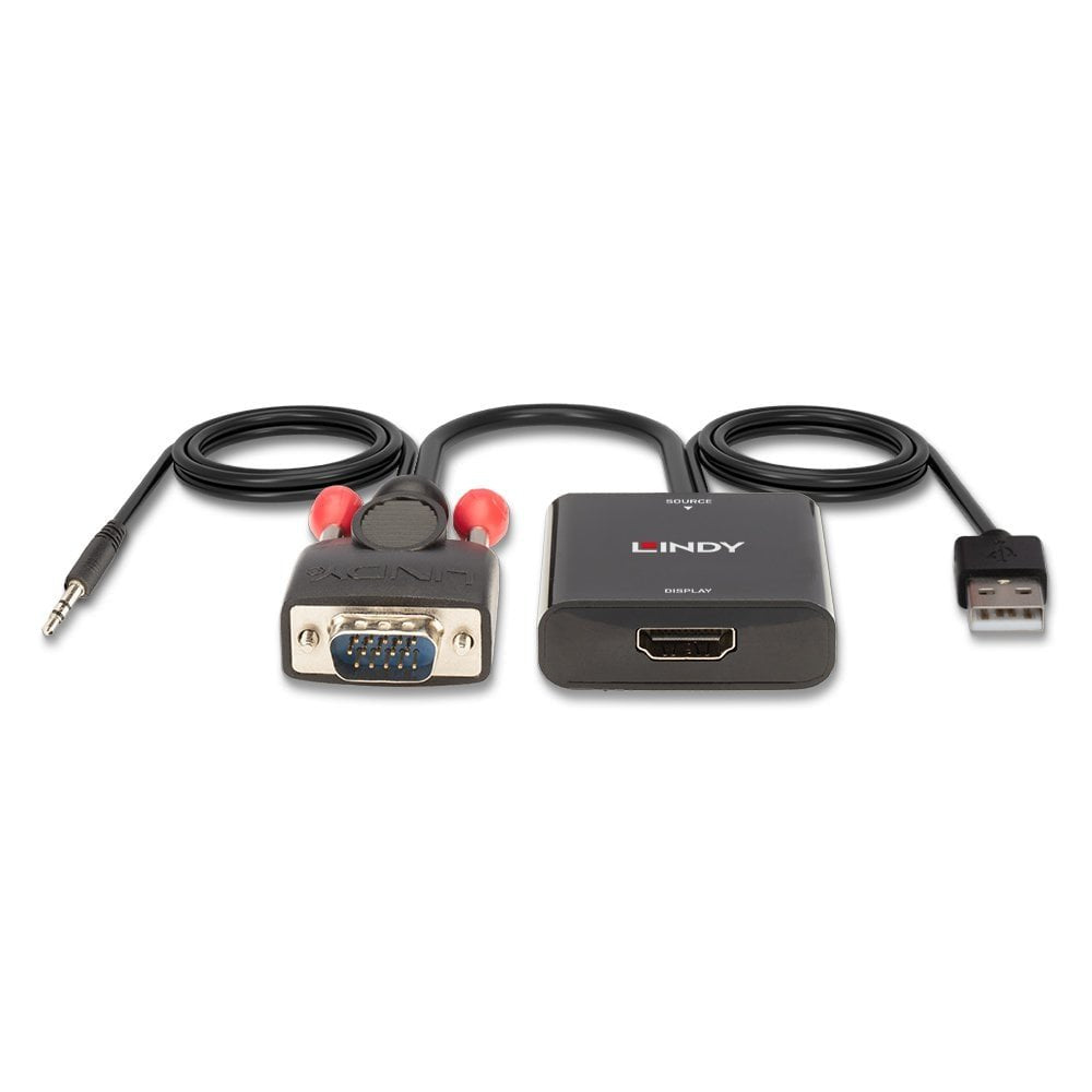 Lindy Convertidor Vga Y Audio A Hdmi