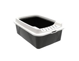 EAN 7610859232878 - Rotho Bonnie Gato Bandeja higiénica abierta Negro, Gris imagen 1