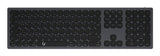 EAN 4250078172680 - KeySonic KSK-8023BTRF (DE) teclado Universal Bluetooth QWERTZ Alemán Antracita, Negro imagen 1