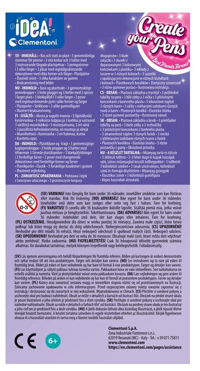 Clementoni Mini Fabryka Dlugopisów Najlepsi Przyjaciele 18162