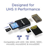 Lector De Tarjetas Usb-A 3.0 Integral Dual Slot (Negro)