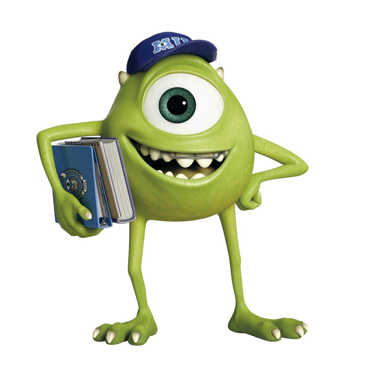 Figura Mike Wazowski Monsters University Disney 6cm