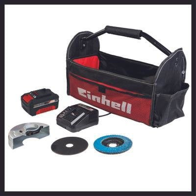 Einhell Amoladora Angular A Batería Tc-Ag 18/115 Li Kit, 18 Voltios 4431134