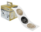 Sigel Aufkleber Christmas Lettering Cs120 Schrift, Plateado 45,0 X 50,0 Mm, 200 Etiquetas